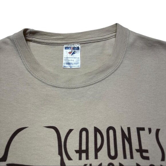 Y2K Al Capones Cigar Bar T-Shirt - Picture 4 of 4